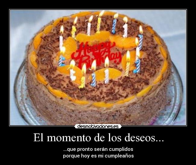 El momento de los deseos... - 