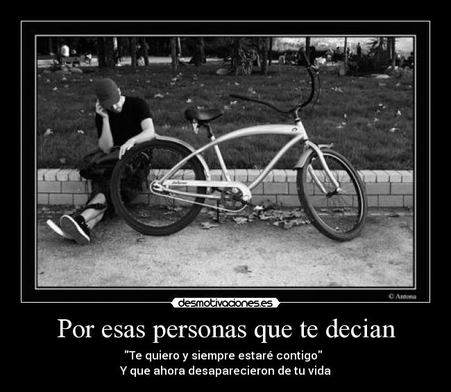 Por esas personas que te decian - 