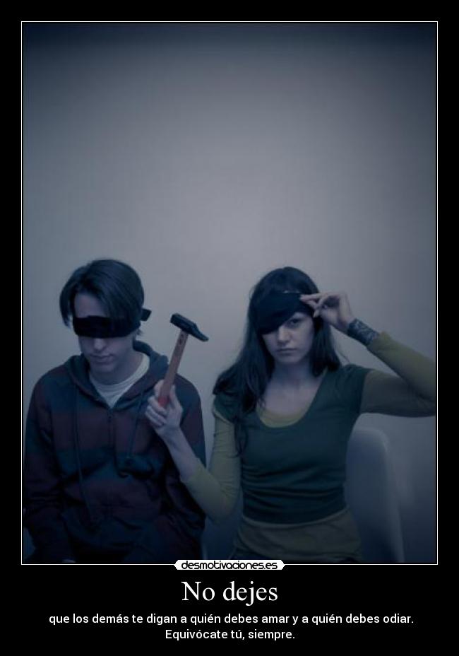 No dejes - 