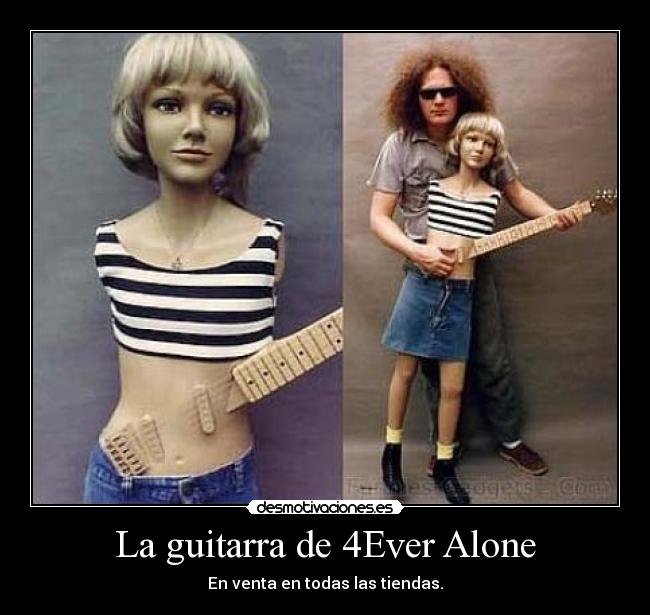 La guitarra de 4Ever Alone - En venta en todas las tiendas.
