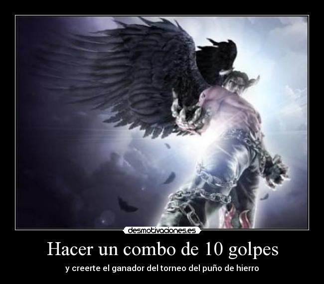 carteles tekken desmotivaciones