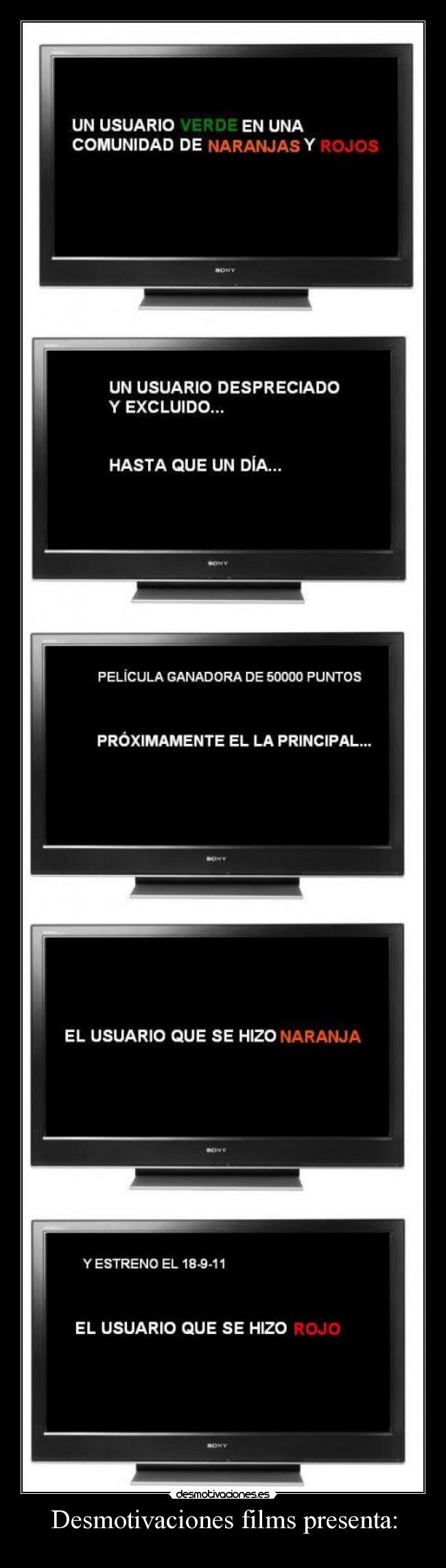 Desmotivaciones films presenta: -