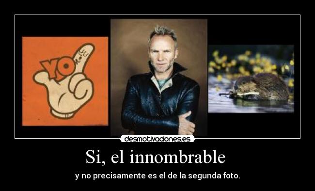 Si, el innombrable  - 