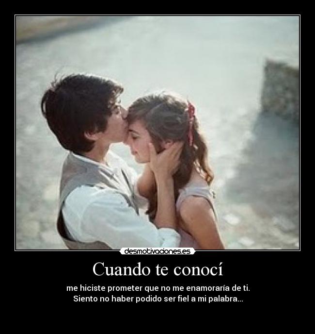 Cuando te conocí - 