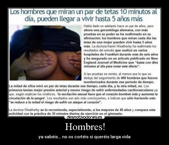 Hombres! -