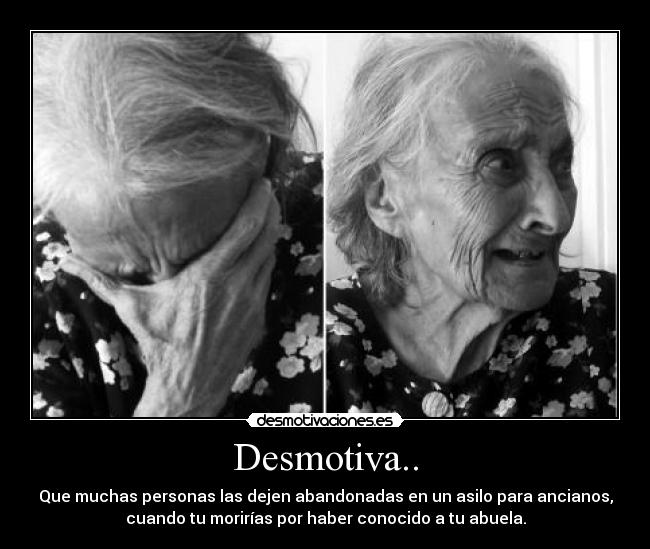 EL ABANDONO DE LOS ANCIANOS el abandono de los ancianos: