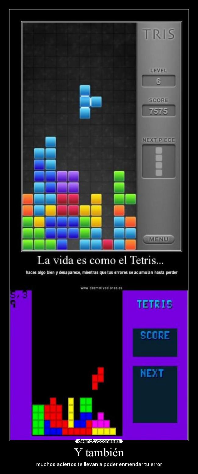 carteles tetris desmotivaciones