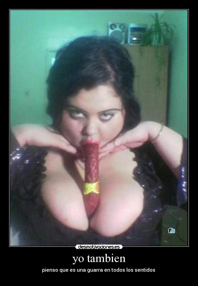 yo tambien - pienso que es una guarra en todos los sentidos