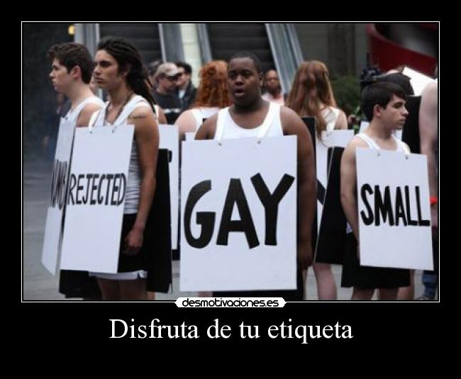 Disfruta de tu etiqueta -