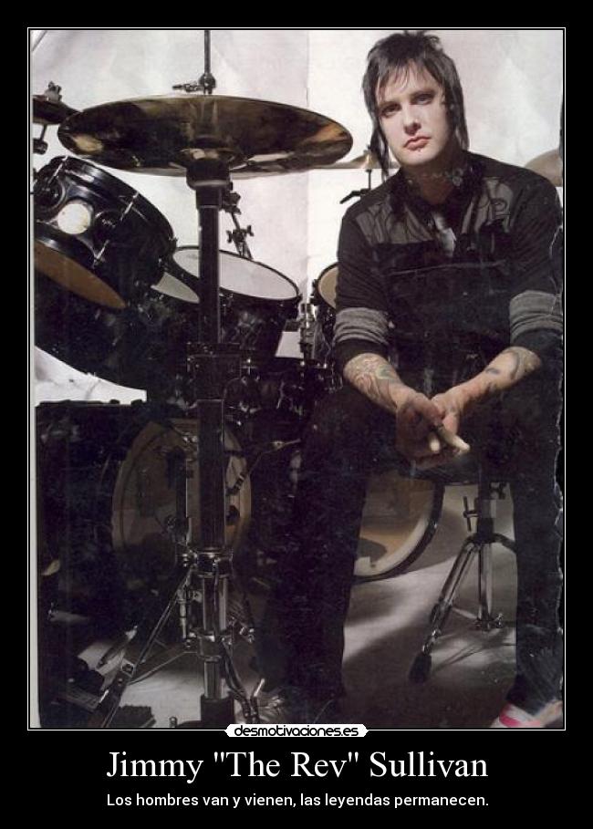 Jimmy The Rev Sullivan - Los hombres van y vienen, las leyendas permanecen.