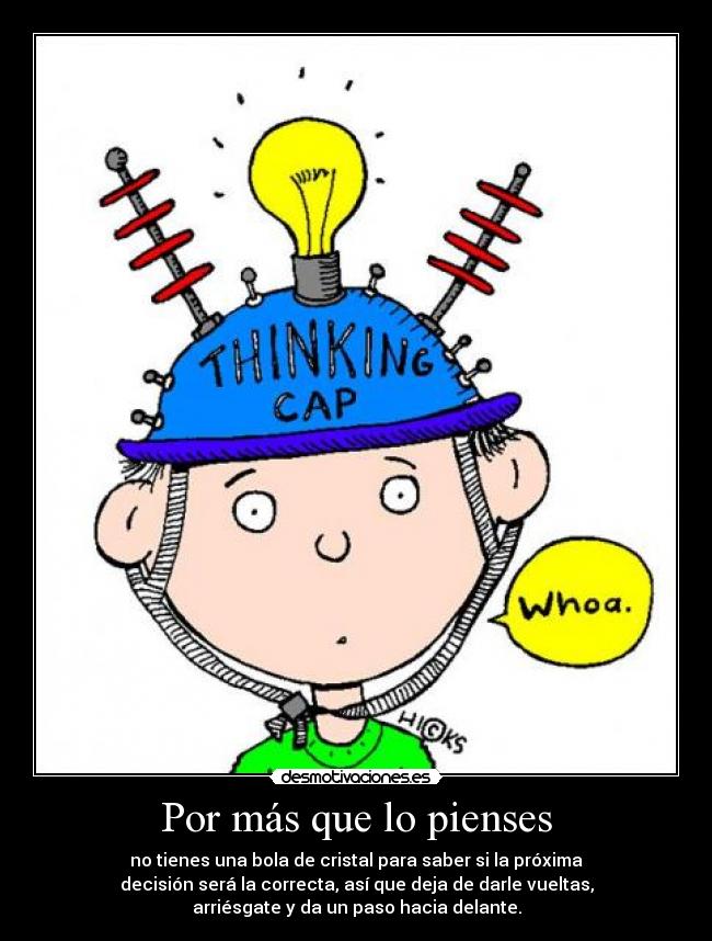 Por más que lo pienses - 