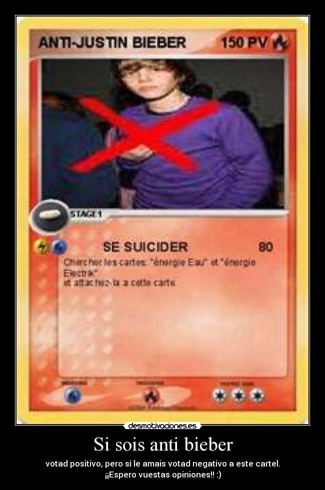 Si sois anti bieber - 