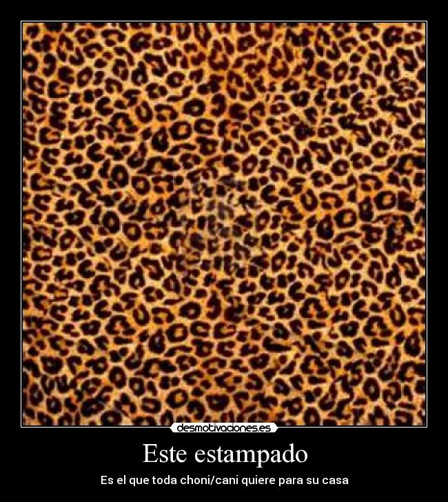 Este estampado - 