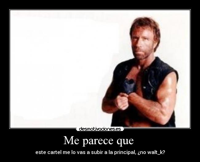 Me parece que  - 
