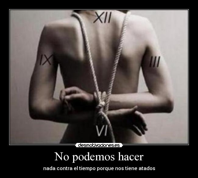 No podemos hacer - 