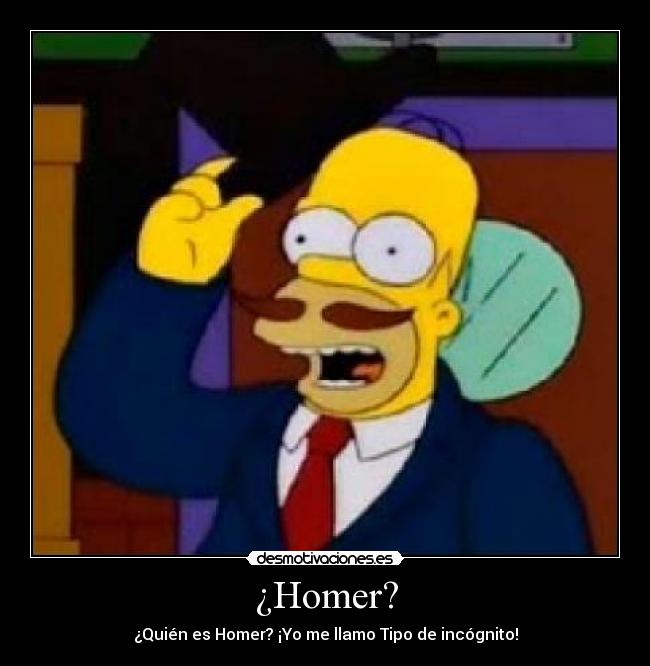 ¿Homer? - 