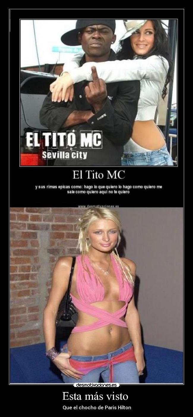 Esta más visto  - Que el chocho de Paris Hilton