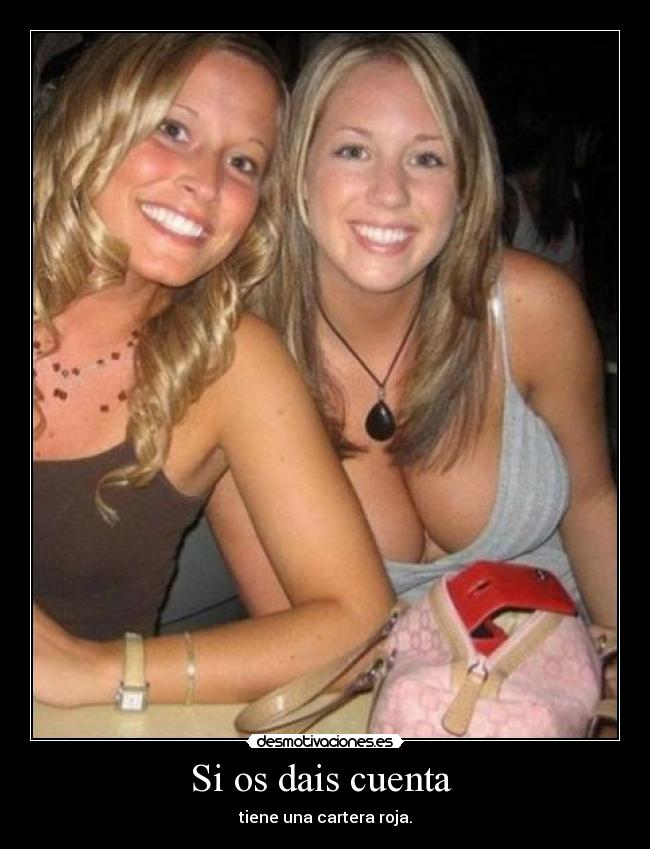Si os dais cuenta -