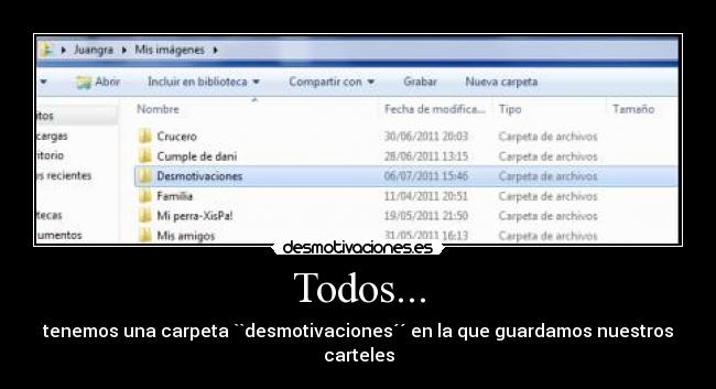 carteles carpeta desmotivaciones desmotivaciones
