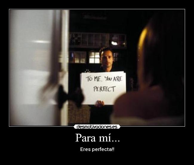 Para mí... - 