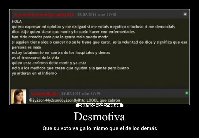 Desmotiva -