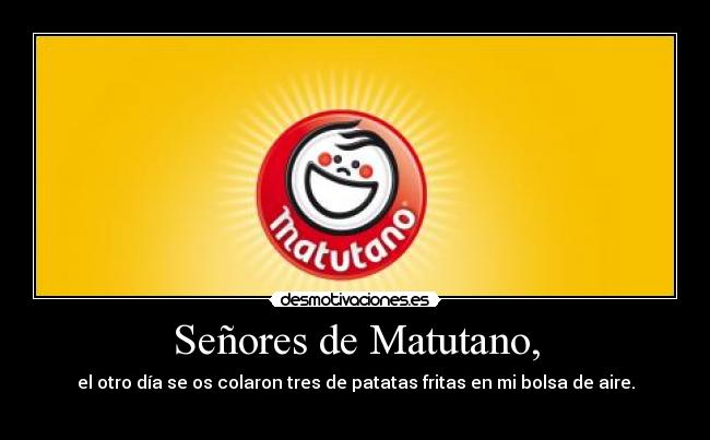 Señores de Matutano, - 