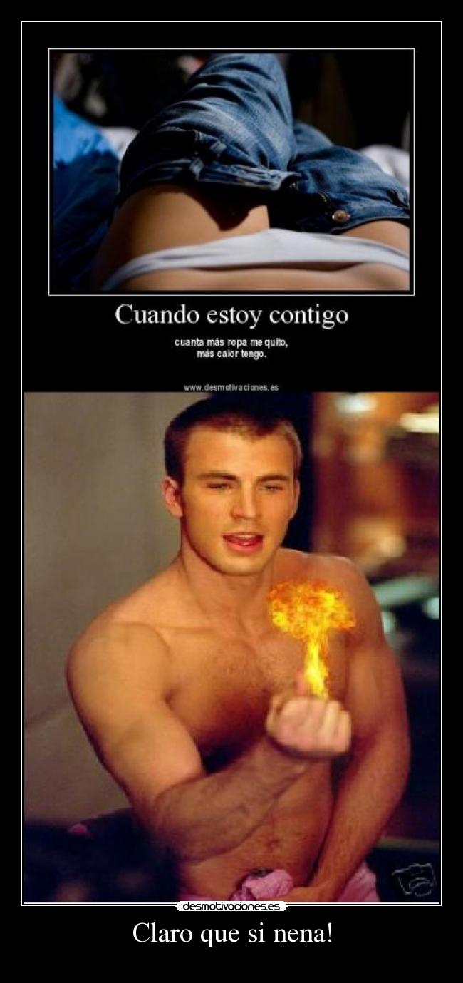 Claro que si nena! -