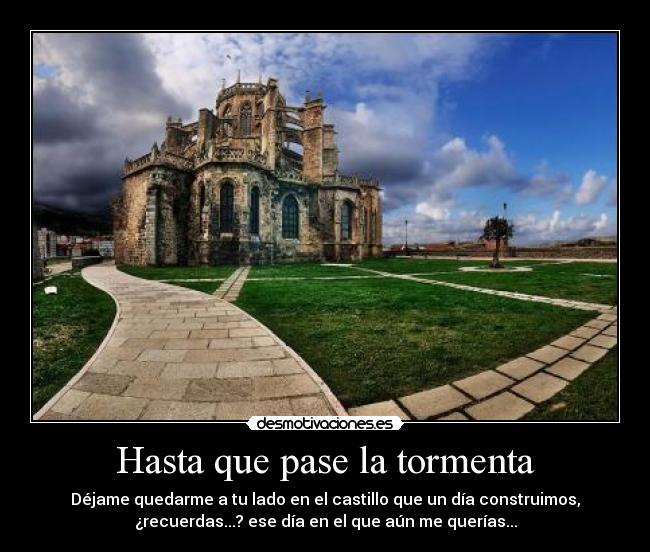 Hasta que pase la tormenta -