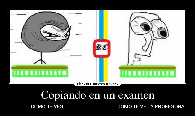 carteles examen desmotivaciones