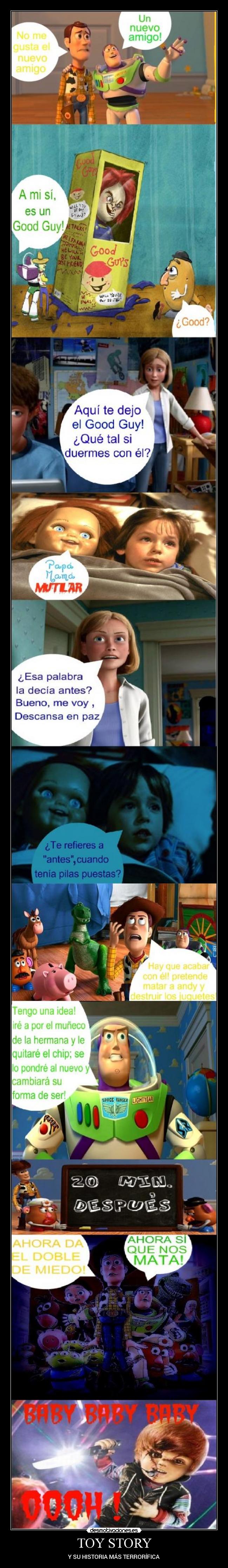 TOY STORY - Y SU HISTORIA MÁS TERRORÍFICA