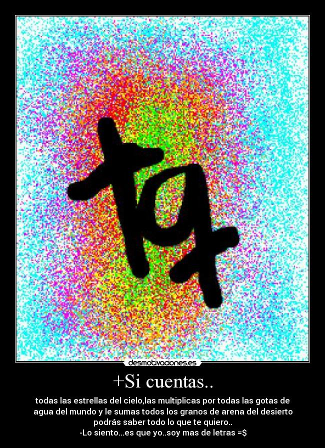 +Si cuentas.. -