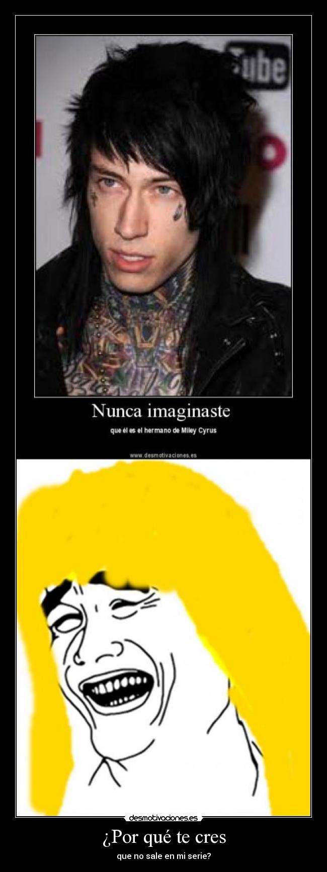 ¿Por qué te cres -