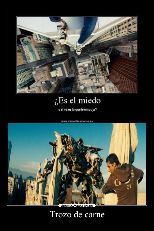 carteles transformers desmotivaciones