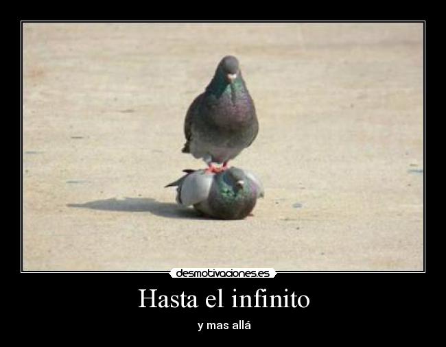 Hasta el infinito -
