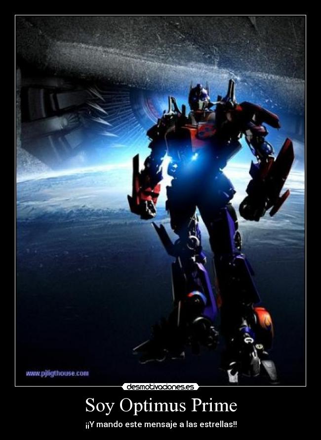 Soy Optimus Prime -