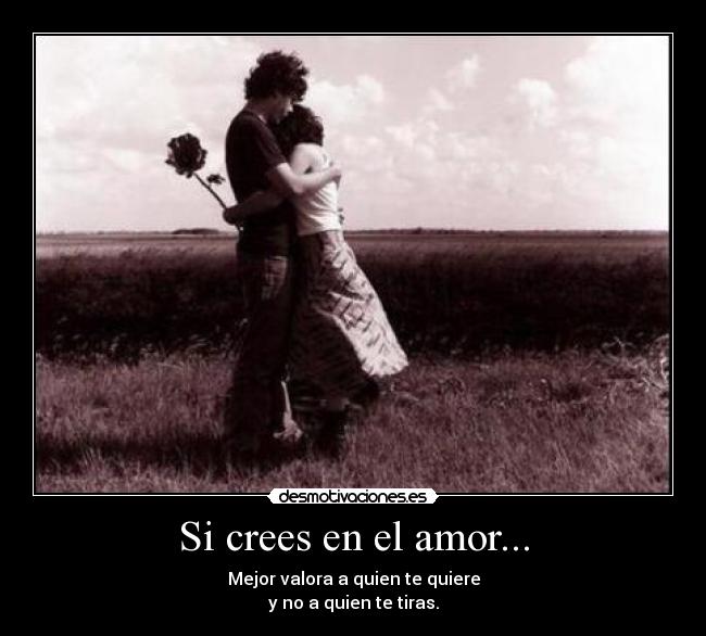 Si crees en el amor... - 