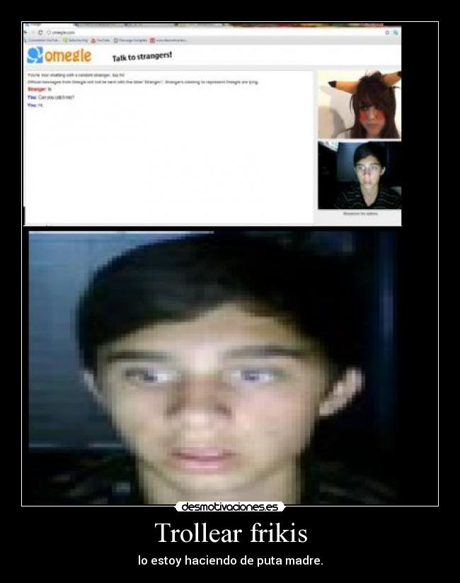 carteles pikachu troll pervs frikis freaks omegle desmotivaciones