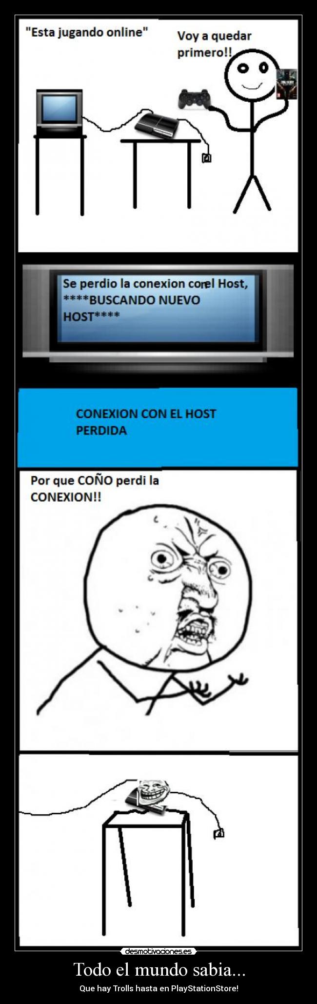 Todo el mundo sabia... - Que hay Trolls hasta en PlayStationStore!