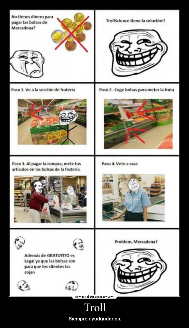Troll - Siempre ayudandonos.