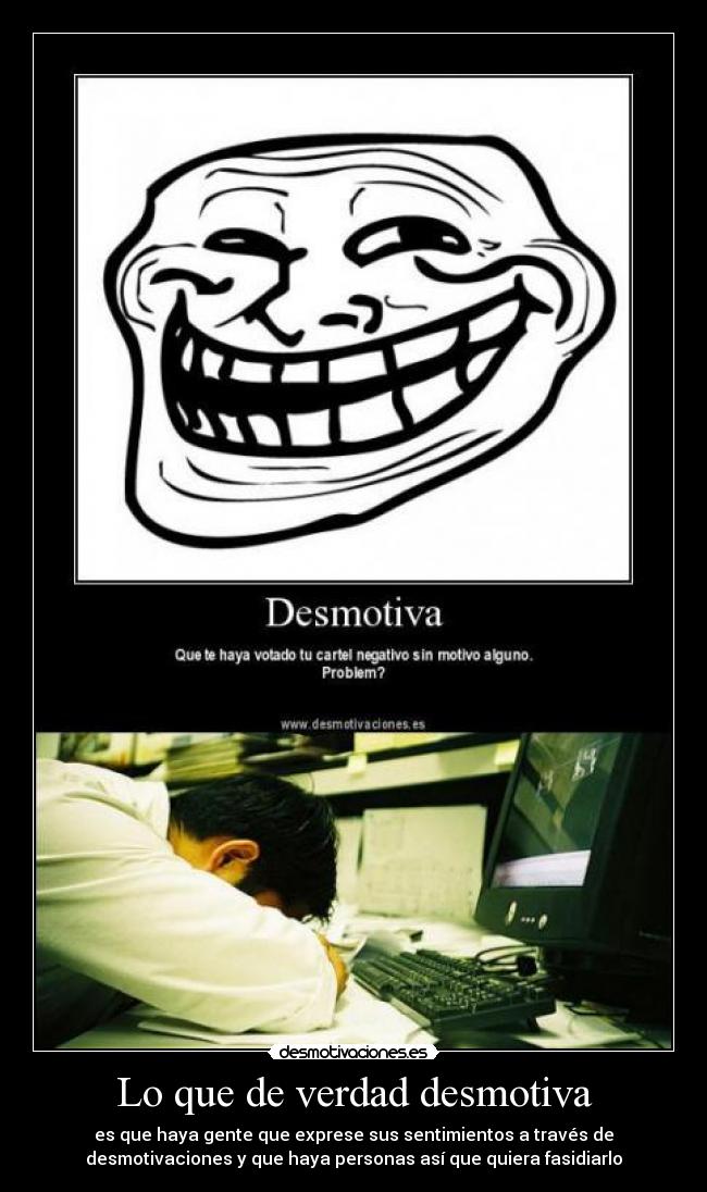 carteles troll face desmotivaciones desmotivacion desmotivaciones