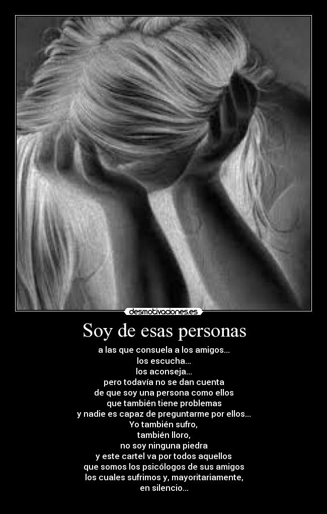 Soy de esas personas - 