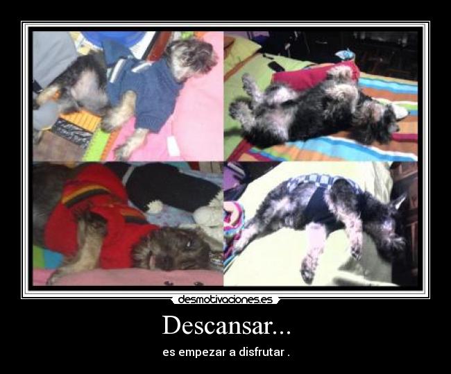 Descansar... -