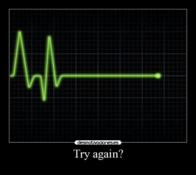 Try again? -