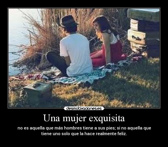 Una mujer exquisita -