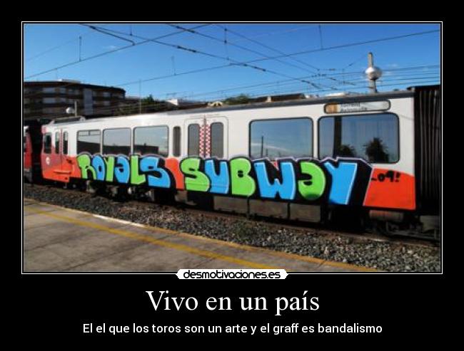 Vivo en un país -