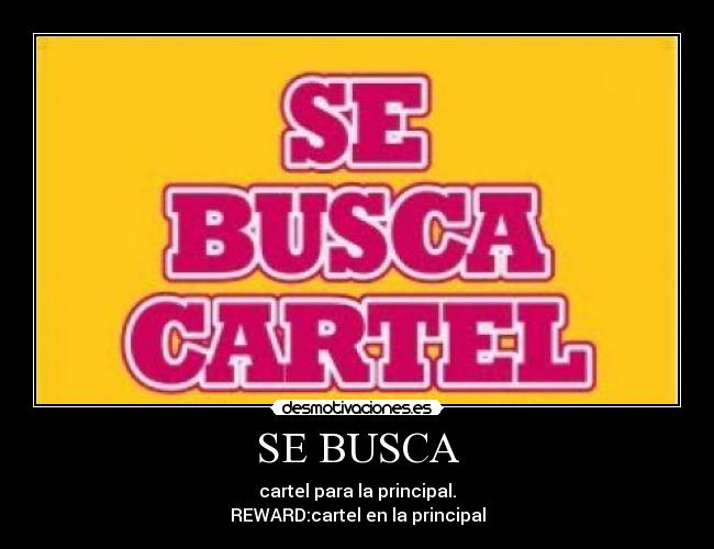 SE BUSCA - 