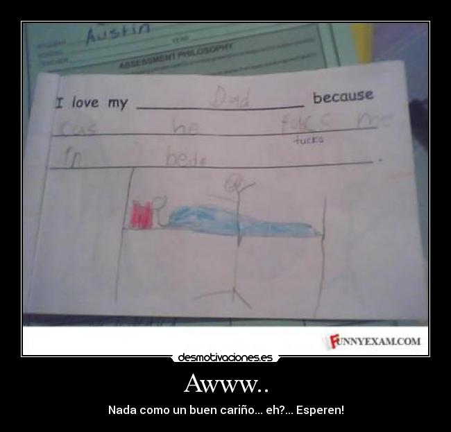 Awww.. - Nada como un buen cariño... eh?... Esperen!