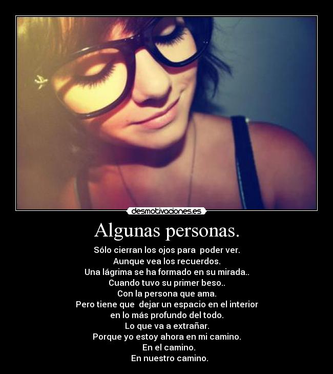 Algunas personas. - 