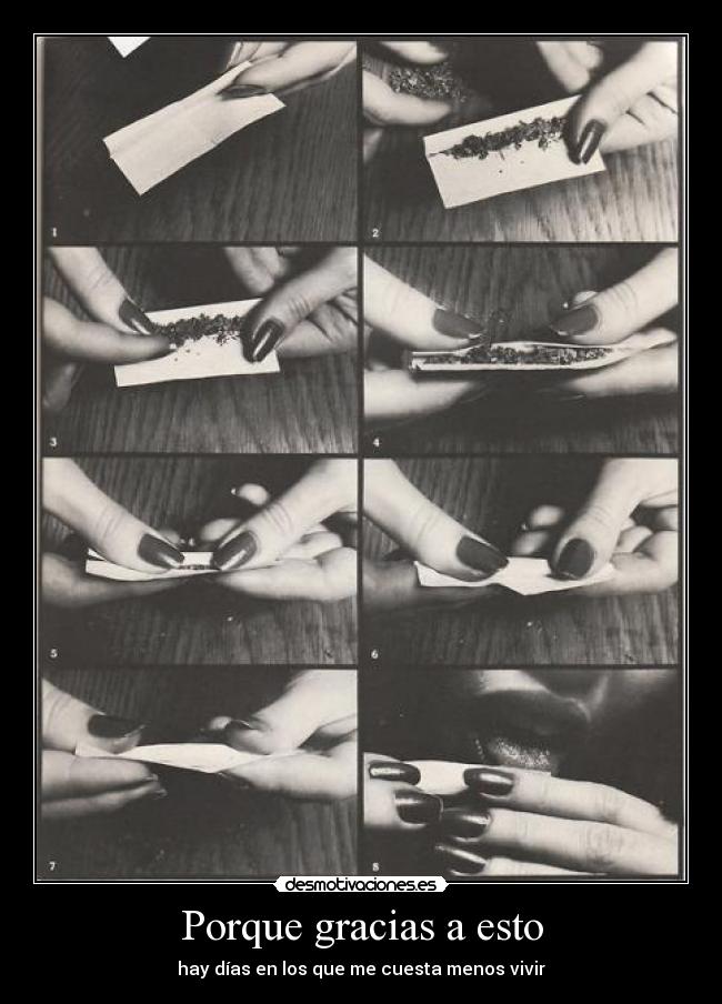 Porque gracias a esto -