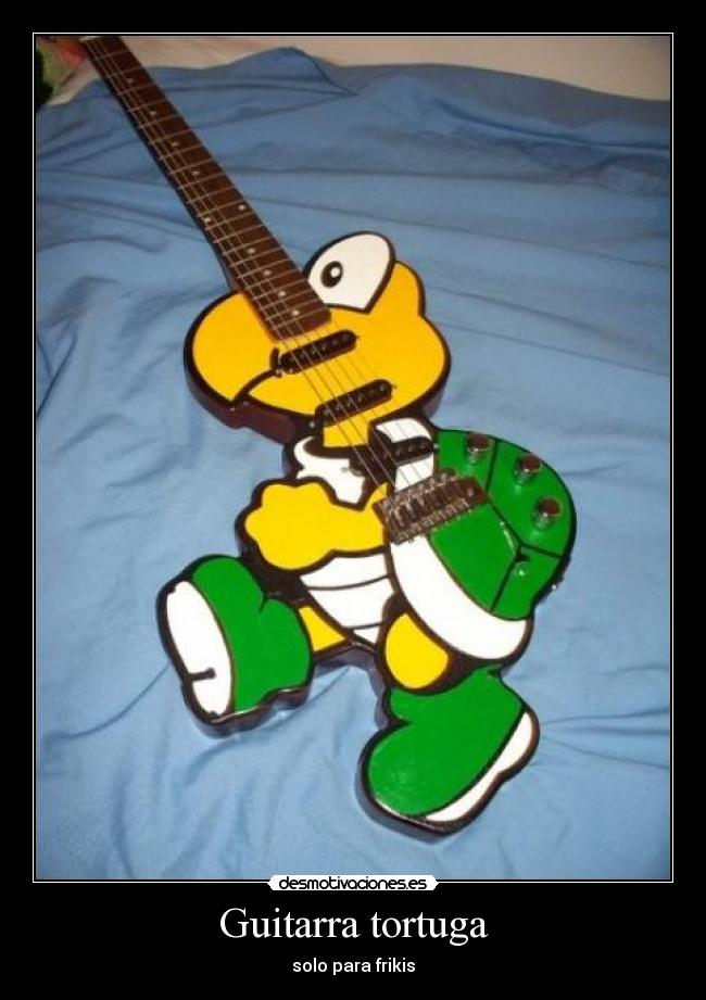 Guitarra tortuga - solo para frikis